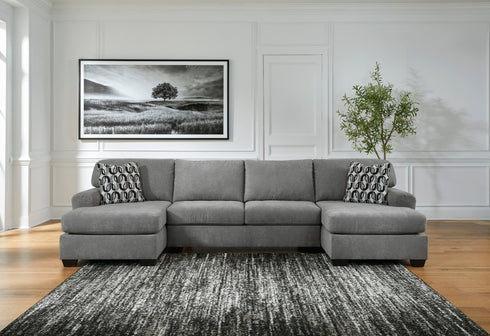 Birkdale Court Double Chaise Sectional - WCC Furniture & Mattress Center Lafayette & Lake Charles