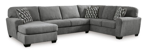 Birkdale Court LAF Chaise U - Shaped Sectional - WCC Furniture & Mattress Center Lafayette & Lake Charles
