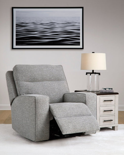 Biscoe Power Recliner w/Adj Headrest - WCC Furniture & Mattress Center Lafayette & Lake Charles