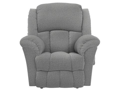 Blarney Silver Recliner w/ Heat & Massage - WCC Furniture & Mattress Center Lafayette & Lake Charles
