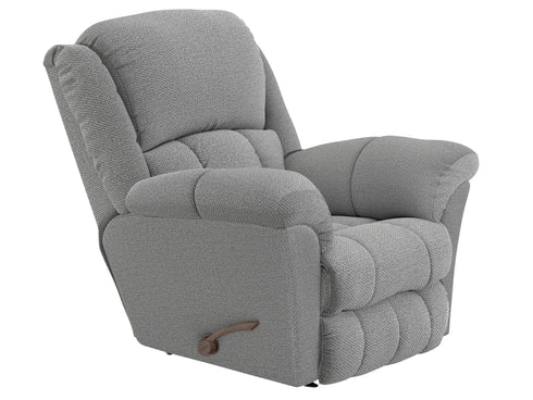 Blarney Silver Recliner w/ Heat & Massage - WCC Furniture & Mattress Center Lafayette & Lake Charles