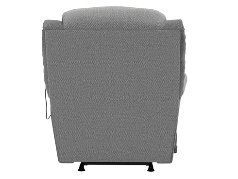 Blarney Silver Recliner w/ Heat & Massage - WCC Furniture & Mattress Center Lafayette & Lake Charles