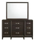 Beaumont Merlot Dresser & Mirror