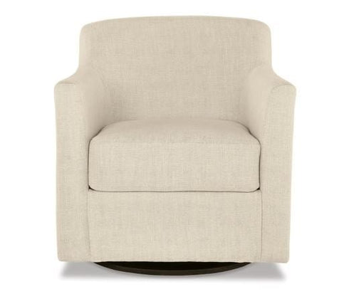 Bradney Linen Swivel Accent Chair - WCC Furniture & Mattress Center Lafayette & Lake Charles