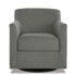 Bradney Smoke Swivel Accent Chair - WCC Furniture & Mattress Center Lafayette & Lake Charles