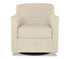 Bradney Linen Swivel Accent Chair