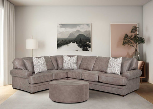 Brighton Scottsdale Greige Sectional - WCC Furniture & Mattress Center Lafayette & Lake Charles