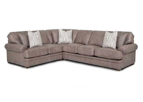 Brighton Scottsdale Greige Sectional - WCC Furniture & Mattress Center Lafayette & Lake Charles