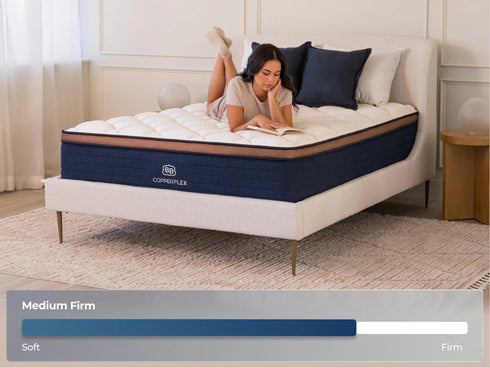 Brooklyn Bedding CopperFlex Pro Hybrid Firm Mattress - WCC Furniture & Mattress Center Lafayette & Lake Charles