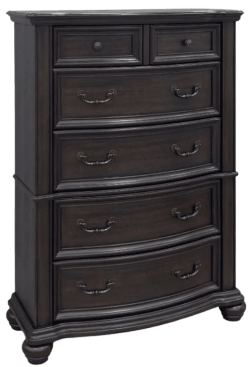 Brunswick Mahogany Chest - WCC Furniture & Mattress Center Lafayette & Lake Charles