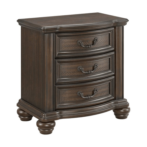 Brunswick Mahogany Nightstand - WCC Furniture & Mattress Center Lafayette & Lake Charles