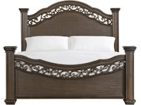 Brunswick Mahogany Panel Bed - WCC Furniture & Mattress Center Lafayette & Lake Charles