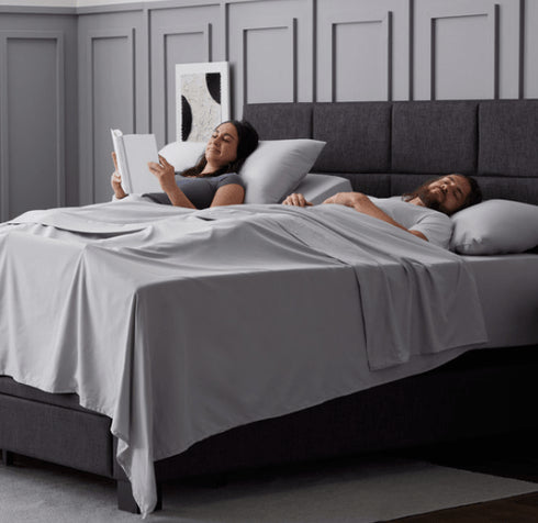 Brushed Microfiber Ash Sheet Set - WCC Furniture & Mattress Center Lafayette & Lake Charles
