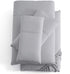 Brushed Microfiber Ash Sheet Set - WCC Furniture & Mattress Center Lafayette & Lake Charles