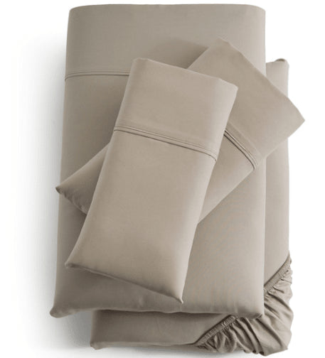 Brushed Microfiber Driftwood Sheet Set - WCC Furniture & Mattress Center Lafayette & Lake Charles