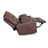 Burton Halston Mocha Oversized Snuggler Recliner - WCC Furniture & Mattress Center Lafayette & Lake Charles