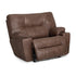 Burton Halston Mocha Oversized Snuggler Recliner - WCC Furniture & Mattress Center Lafayette & Lake Charles
