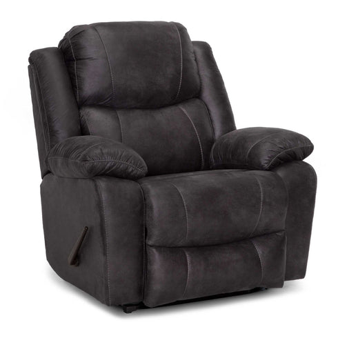 Caeser Westview Slate Titan Rocker Recliner - WCC Furniture & Mattress Center Lafayette & Lake Charles