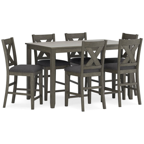 Caitbrook 7 Piece Counter Height Set - WCC Furniture & Mattress Center Lafayette & Lake Charles