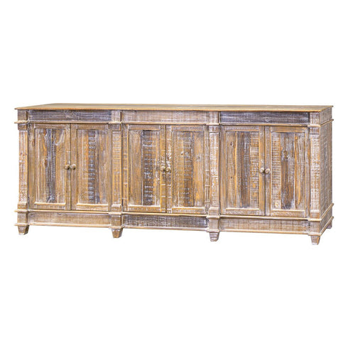 Callison Country Harvest Plain Door Console - WCC Furniture & Mattress Center Lafayette & Lake Charles