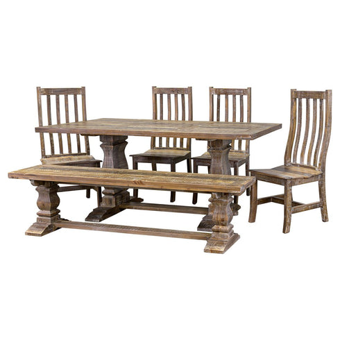 Cameron Country Harvest 6 Piece Dining Set - WCC Furniture & Mattress Center Lafayette & Lake Charles