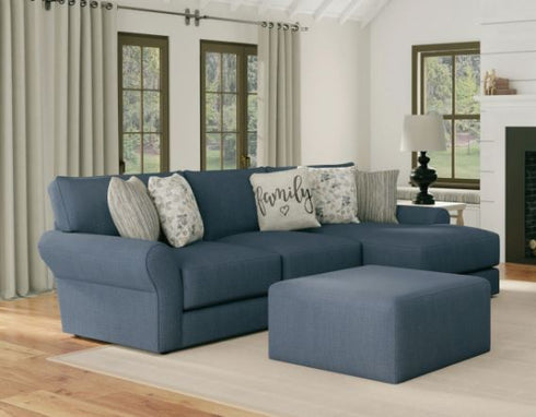 Cape May Denim Sofa Chaise - WCC Furniture & Mattress Center Lafayette & Lake Charles