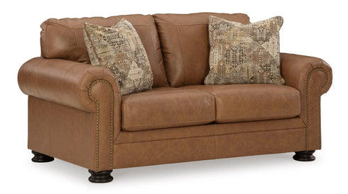 Carianna Caramel Loveseat - WCC Furniture & Mattress Center Lafayette & Lake Charles