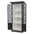 Carthage Sanded Black Upright Cabinet - WCC Furniture & Mattress Center Lafayette & Lake Charles