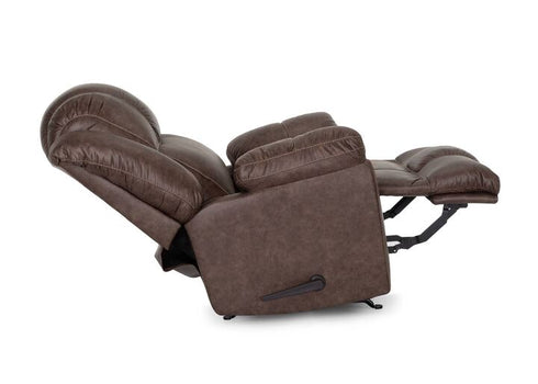 Castello Outlier Walnut Rocker Recliner - WCC Furniture & Mattress Center Lafayette & Lake Charles