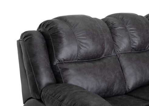 Castello Shadow Rocking Reclining Loveseat - WCC Furniture & Mattress Center Lafayette & Lake Charles