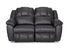 Castello Shadow Rocking Reclining Loveseat - WCC Furniture & Mattress Center Lafayette & Lake Charles