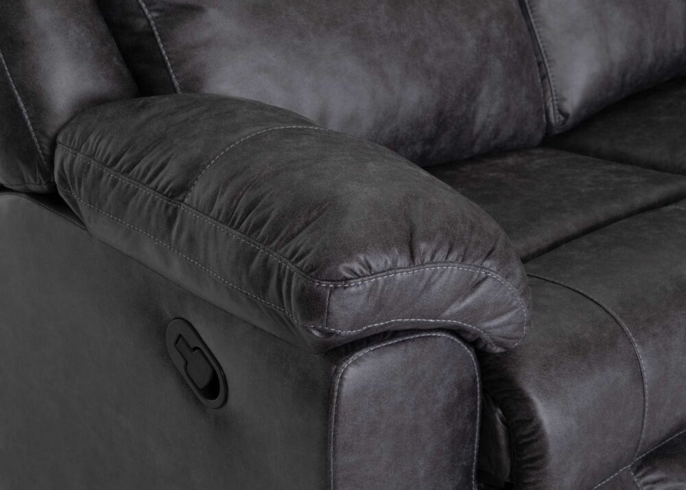 Castello Shadow Reclining Sofa and Rocking Loveseat