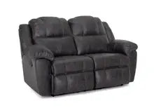 Castello Shadow Reclining Sofa and Rocking Loveseat