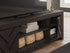 Cayboni Black - ish TV Stand w/ Fireplace - WCC Furniture & Mattress Center Lafayette & Lake Charles