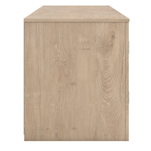 Cayboni Tan TV Stand w/ Fireplace - WCC Furniture & Mattress Center Lafayette & Lake Charles