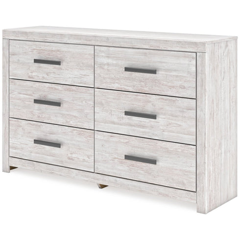 Cayboni Whitewash Dresser - WCC Furniture & Mattress Center Lafayette & Lake Charles