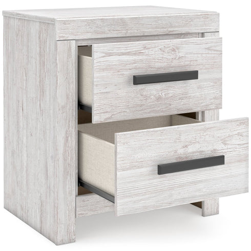 Cayboni Whitewash Nightstand - WCC Furniture & Mattress Center Lafayette & Lake Charles