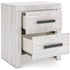 Cayboni Whitewash Nightstand - WCC Furniture & Mattress Center Lafayette & Lake Charles