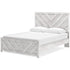 Cayboni Whitewash Panel Bed - WCC Furniture & Mattress Center Lafayette & Lake Charles