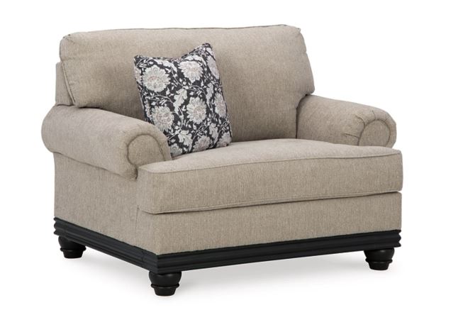 Elbiani Oversized Chair & Ottoman