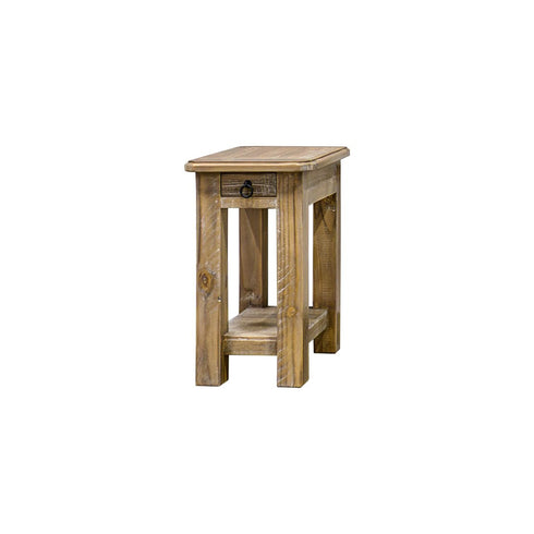 Chastain Country Harvest 1 Drawer Chairside Table - WCC Furniture & Mattress Center Lafayette & Lake Charles