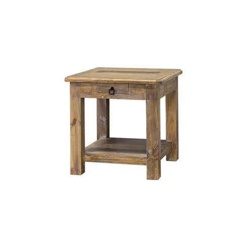 Chastain Country Harvest 1 Drawer End Table - WCC Furniture & Mattress Center Lafayette & Lake Charles