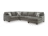 Clarington Greystone RAF Corner Chaise Sectional - WCC Furniture & Mattress Center Lafayette & Lake Charles