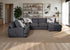 Collins Mandy Slate Sectional - WCC Furniture & Mattress Center Lafayette & Lake Charles