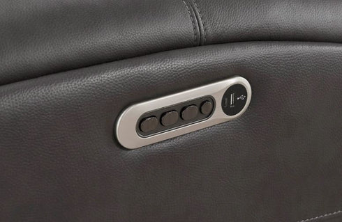 Cooke Autumn Fog Power Zero Gravity Sofa - WCC Furniture & Mattress Center Lafayette & Lake Charles
