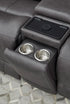 Cooke Autumn Fog Power Zero Gravity Tilt Console Loveseat - WCC Furniture & Mattress Center Lafayette & Lake Charles