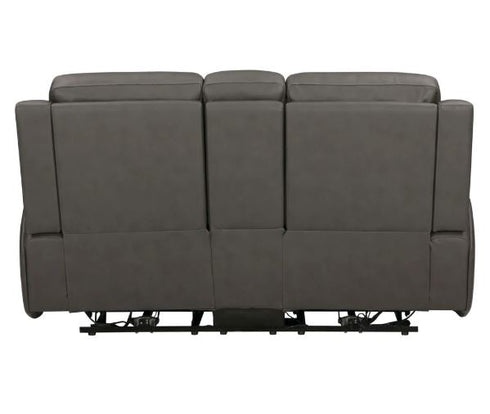 Cooke Autumn Fog Power Zero Gravity Tilt Console Loveseat - WCC Furniture & Mattress Center Lafayette & Lake Charles