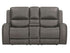Cooke Autumn Fog Power Zero Gravity Tilt Console Loveseat - WCC Furniture & Mattress Center Lafayette & Lake Charles