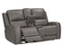 Cooke Autumn Fog Power Zero Gravity Tilt Console Loveseat - WCC Furniture & Mattress Center Lafayette & Lake Charles