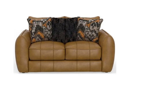 Corvara Caramel Loveseat - WCC Furniture & Mattress Center Lafayette & Lake Charles